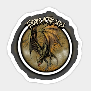 Terror in The Skies Sticker